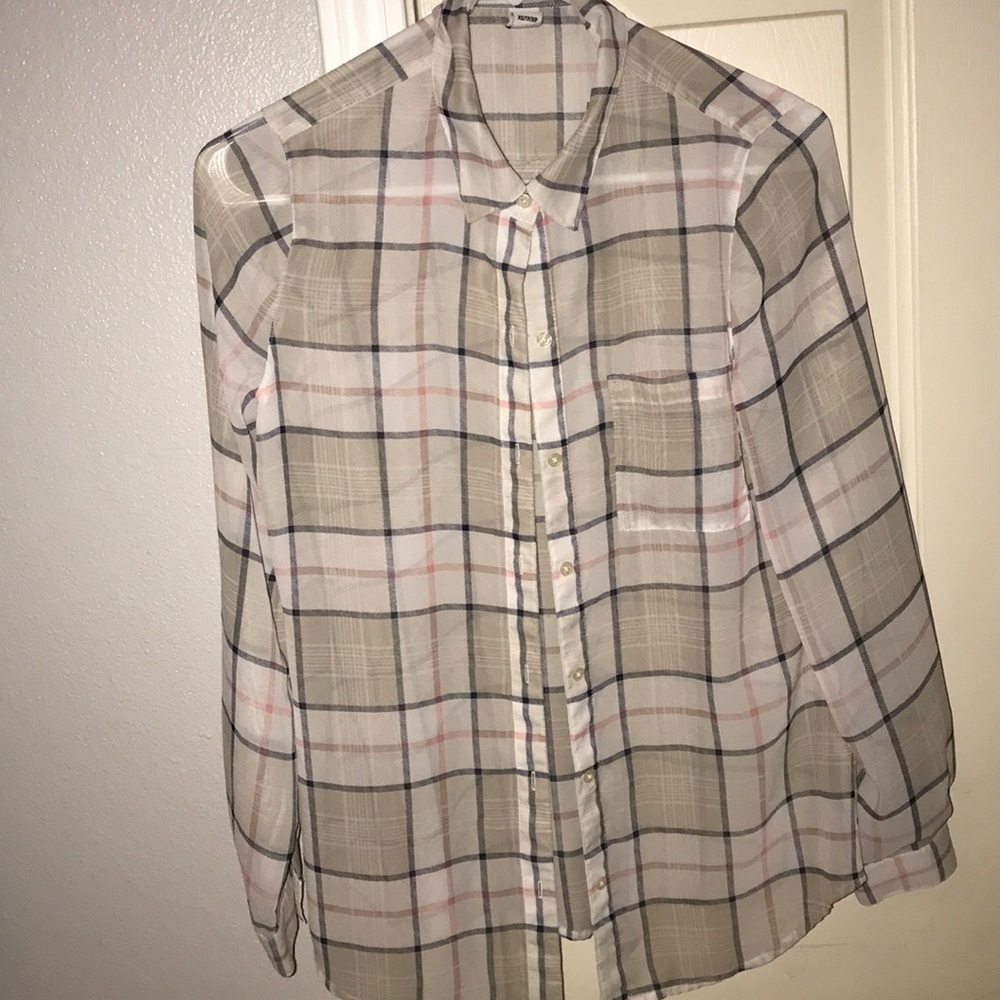 Sheer blouse